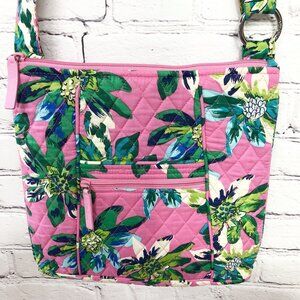 Vera Bradley TROPICAL PARADISE HIPSTER Crossbody Bag Purse Beach Resort Travel